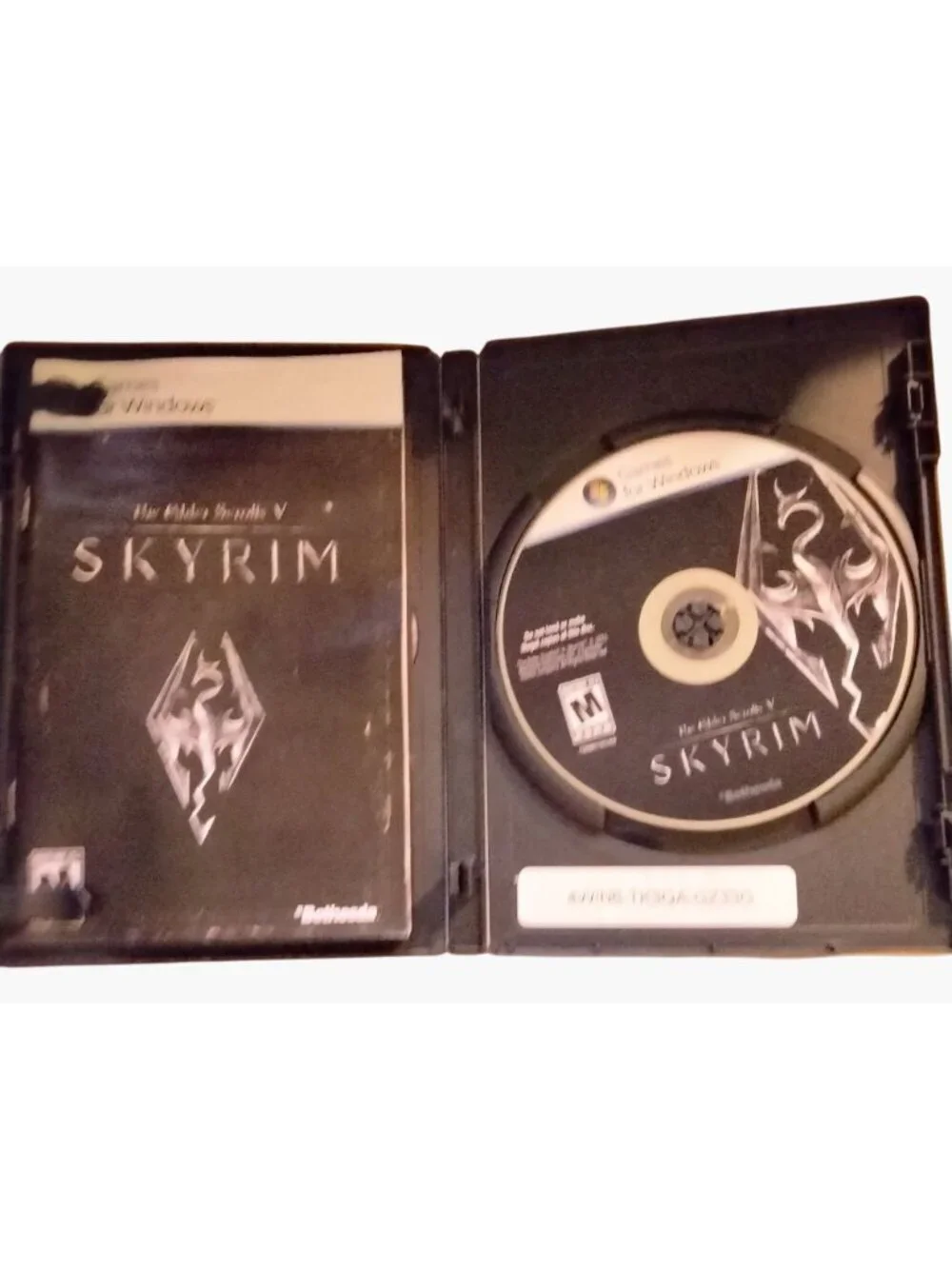 The Elder Scrolls V Skyrim PC Game Disc Windows Bethesda